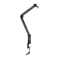 HyperX Caster Mikrofon- & Kameraarm – werkzeuglos, mit Kabelführung, 360° schwenkbar, bis 1 kg Tragkraft, 1/4", 3/8", 5/8" Gewinde, ideal für Streaming & Content Creation – Schwarz