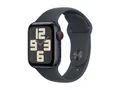 Apple Watch SE (2022) (GPS + Cellular) 40mm Mitternacht mit Sportarmband S/M Mitternacht