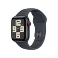 Apple Watch SE (GPS + Cellular) 40mm Aluminiumgehäuse mitternacht, Sportarmband mitternacht (S/M)