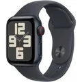 Apple MXGC3QF/A 40 mm - Apple Watch SE - GPS - 4G - Sportarmband - mitternacht