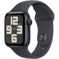 Apple Watch SE GPS+4G Sportarmband S/M mitternacht Smartwatch