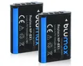 Blumax 2x NP-BX1 RX100 III IV V VI VII HX90V HX400V 1100 mAh Kamera-Akku