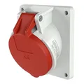 MENNEKES 4 Mennekes 3473 1Stück (S) Anschluss von elektrischen Elektro Kabel Stecker – (Recht, rot, weiß, IP44, 1 Stück (S)