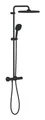 Grohe Vitalio Comfort 250 Duschsystem mit Thermostatbatterie für die Wandmontage - Mattschwarz - 266962431