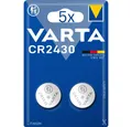 VARTA 10x Varta CR2430 3V Lithium Knopfzelle - 5x 2er Blister Knopfzelle