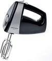 Grundig HM 5040 Premium-Handmixer (300 Watt), schwarz-silber 5 Stufen Edelstahl