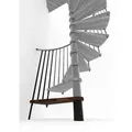 Minka Höhenerweiterung für Spiral Smart 120cm Durchmesser Walnuss Schwarz