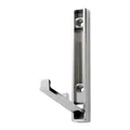 SO-TECH® Klapphaken Garderobenhaken VALVOLE 12 x 1,6 cm, (1-St), Chrom poliert inklusive Befestigungsschrauben, Chrom poliert