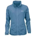 PRO-X ELEMENTS Regenjacke LADY-PACKable wasserdicht, atmungsaktiv, reflektierend Kapuze, in großen Größen erhältlich, Rückenventilation blau 40
