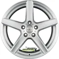 4x Dezent TY silver 8x18 ET35 - LK5/112 ML70.1 Felge Alu