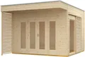 Skanholz Gartenhaus Tokio 2, BxT: 340x440 cm, doppelschalig