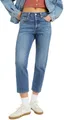 Levi's Damen Jeanshose 501 Crop High Rise, Straight Fit, Blau (Erin Can't Wait Stretch), W27/L28