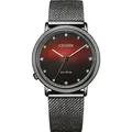 Citizen EM1007-47E Eco-Drive Elegance Ambiluna Damenuhr 34mm 5ATM - Schwarz