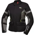 IXS Laminat ST-Plus Damen Motorrad Textiljacke, schwarz-grau, Größe XL