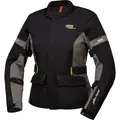 IXS Laminat-ST Plus, Textiljacke wasserdicht Damen - Schwarz/Grau - XL