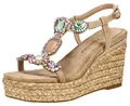 Alma en Pena Sandalen Sandalen Veloursleder/Textil