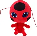 BANDAI - Miraculous Ladybug - Weiches Stofftier 15cm - Tikki - P50691