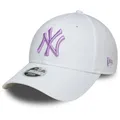 New Era 9Forty Damen Cap - New York Yankees weiß