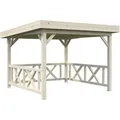 Palmako Pavillon Lenna Set 301 Naturbelassen 300 cm x 300 cm FSC®