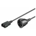 MicroConnect PowerCord - Stromkabel - IEC 60320 C14 zu power CEE 7/7 (W)
