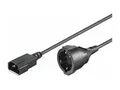 MicroConnect PowerCord - Stromkabel - IEC 60320 C14 zu power CEE 7/7 (W)