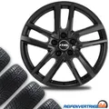 4x Alu Winterräder für Audi A3 Reifen 185/65R15 Conti