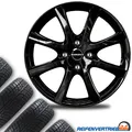 4x Alu Winterräder für Audi 80/90 Reifen 185/65R15 Conti