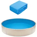 VEVOR Innenfolie Poolfolie Ersatzfolie Innenhülle Schwimmbadfolie φ350x120cm