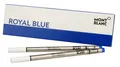 Montblanc 124500 Finelinermine blau B Fineliner-Refill 2er Pack