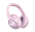 Fresh 'n Rebel Clam Junior, Bluetooth-Kopfhörer für Kinder mit aktiver Geräuschunterdrückung, sicherer Klang (<85dB), Mit Audiokabel und Aufklebern, LED-Lichteffekt. 60 Std. Spielzeit (Dizzy Donut)