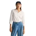 GANT Damen Slim Stretch Oxford Shirt Klassisches Hemd, Weiß, 34 EU