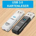 USB 3.0 Kartenleser für Micro SD Speicherkarte SDHC SDXC Computer Auto PC Z237