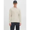 Jack & Jones Langarm-Poloshirt JJEAUSTIN POLO LS NOOS grau XS (46)