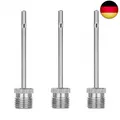 BSTHP Ballpumpe Nadeln, 3 Stück Silber Ballpumpe Aufsatz, Ballpumpen