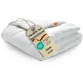 sleepling Microfaserbettdecke ultrawarme Winterdecke, Füllung: Polyester, besonders warme Decke mit viel Füllmaterial weiß 155 cm x 220 cm