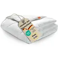 ultra warme Winterdecke 155 x 220 cm, Winterbettdecke, für Allergiker geeignet, waschbar, sleepling