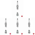 4 x Zündkerze NGK für AUDI, SEAT, SKODA, VW A1, A3, A3 8P, A3