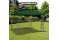 Outsunny Pavillon-Ersatzdach mit Doppeldach, 180 g/m², 300 x 300 cm (Gartenpavillonersatzdach, Ersatzdach), für Garten, Balkon, Grün