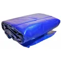 Solarfolie / Solarplane blau 400 my PREMIUM Zuschnitt rund  ,Ø 4.60 m