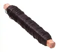 Glorex 6 2220 057 - Wickeldraht, 0,65 mm, 100 g, schwarz geglüht, zum Basteln und zum Binden von Gestecken und Kränzen