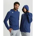 Team Kapuzen-T-Shirt Unisex Panel - Navy Heather - M