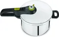 Tefal Secure 5 Neo 6L Schnellkochtopf mit 2 Kochprogrammen aus Stahl
