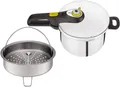 Tefal Secure 5 Neo Schnellkochtopf 6L Edelstahl 22cm Sicherheitssystem P2530738