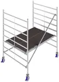 Krause 781017 FahrGerüst Aluminium Rollgerüst fahrbar Arbeitshöhe (max.): 3m Silber 72.5kg