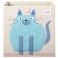 3Sprouts Aufbewahrungsbox, Natur, Textil, Tiere, 33x33 cm, Spielzeug, Spielzeugkisten