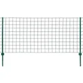 vidaXL Metallzaun Stahl 20 x 1,2 m Grün 142812