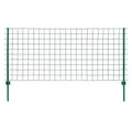 vidaXL Gartenzaun Metallzaun Stahl 20 x 1,2 m Grün, (1-St)