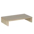 CARO-Möbel Monitorständer Monitor Schreibtischaufsatz Bildschirmerhöhung in Sonoma Eiche 50 x 10 x 27 cm (B x H x T)