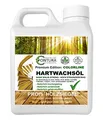 1 Liter Contura Hartwachsöl High Solid Colorline FARBIG weiß grau braun schwarz Hartwachs Öl Fußbodenöl Parkettöl Möbelöl Holzöl Hartöl (Raucheiche 02)