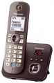 Panasonic KX-TG6821GA Mocca-Braun mit AB ECO-DECT Schnurlostelefon NEU OVP